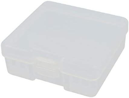NOVO LON0167 CASA DE ARMAZENO DE ARMAZENDO DO LON0167 Organizador de caixa de bateria de plástico rígido para baterias AAA (transparente