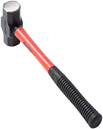 MaxPower Drop forged Sledge Hammer com alça de fibra de vidro - 14