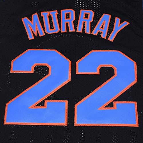 Filme de camisas de basquete masculino 90s #22 Bill Murray Camisas espaciais roupas de festa de hiphop