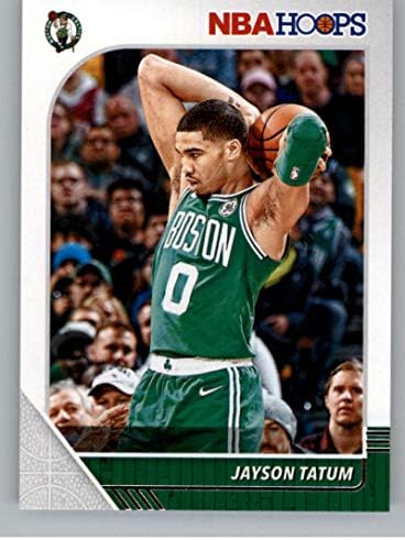 2019-20 Panini Hoops 6 Jayson Tatum Boston Celtics NBA Basketball Trading Card