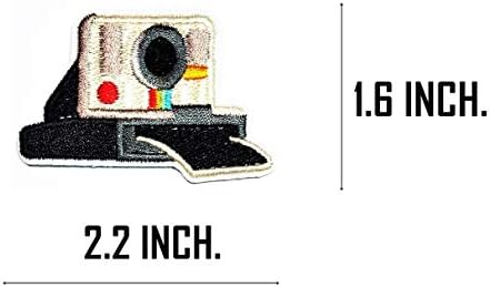 ONEX 3PCS. Câmera vintage Patroce de carrinho de cartoon Patches Applique Diy Applique Bordado Costura Ferro Em Remacho Traje de Roupa de Roupa ou Presente de Recompensa