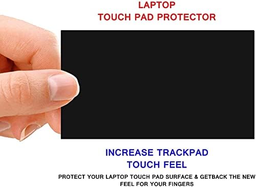 Protetor de trackpad premium do Ecomaholics para Dell Vostro 14 3405 laptop de 14 polegadas, touch black touch touch cover anti