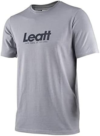 Leatt Core Mens de manga curta de t-shirt titanium lg