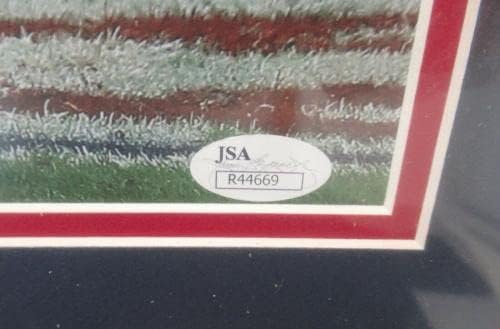 JJ Watt assinou autografado 16x20 foto emoldurada em houston texans JSA R44669 - fotos autografadas da NFL