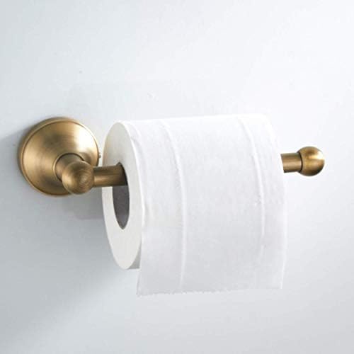 Batinho de 3 peças - suporte de papel higiênico, anel oval de toalha e toalha de toalha Acessórios para banheiros montados na parede