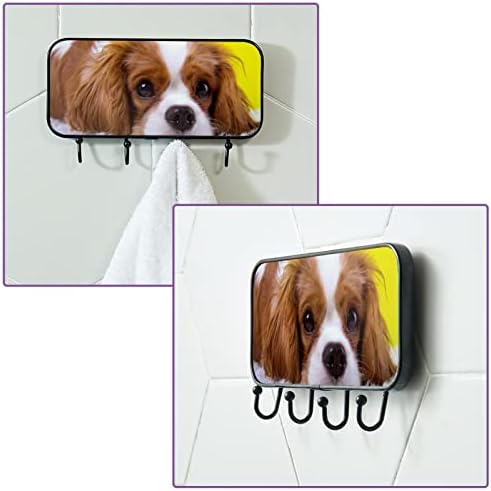 Ganchos adesivos ganchos de parede pesados ​​para pendurar, foto de cachorro de estimação, ganchos de toalhas de banheiro