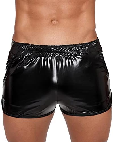 Gary Majdell Sport Men's Liquid Metallic Active Rick Dry Shorts com bolsos para ginástica ou desgaste do clube