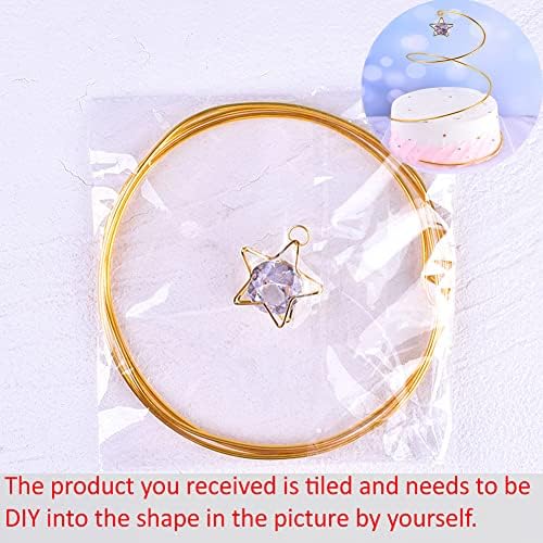 1 peça Ferro Crystal Spiral Bolo Inserir Cupcake Topper Party Party Top Decoration Cake