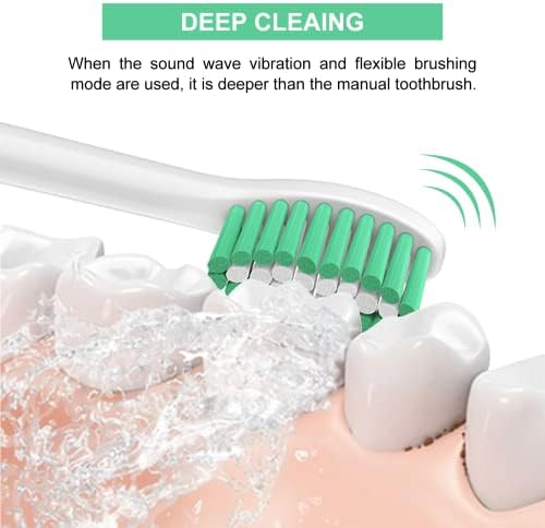 Cabeças de escova de dentes para o pincel de reposição do Philips Sonicare cabeças médias dupont cerdas de dentes de dentes