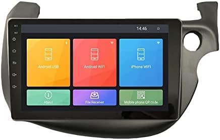 Android 10 Autoradio Navigação de carro Multimídia GPS Radio 2.5D Tela de toque FORHONDA FIT 2007-2014 RHD Octa Core 4GB RAM 64GB ROM