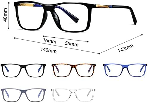 RESVIO MULHERES Lendo óculos Spring depende de molduras de retângulo feitas à mão Leitores pretos