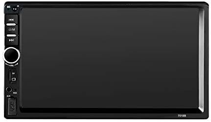 CARRO DOOK DUPL DIN TOQUE TOQUE TOLE TELEO 7''LCD Rádio TouchScreen BT com fita de câmera traseira, MP5 Player, USB, cartão SD,
