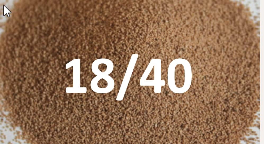 AGRAGRIT WALNUT MEDIA DE SHELL 18-40 GRIT-Médio, conchas de nogueira triturada para explosão, polimento, debustar, anti-esquie e enchimentos, 10 libras