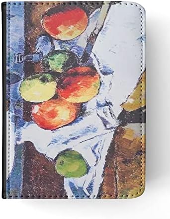 Paul Cézanne - Fruit Bowl, Glass and Apples Art Flip Tablet capa para Apple iPad mini