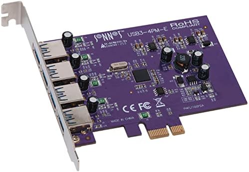 SONNET Allegro USB 3.0 PCIE 4 portas