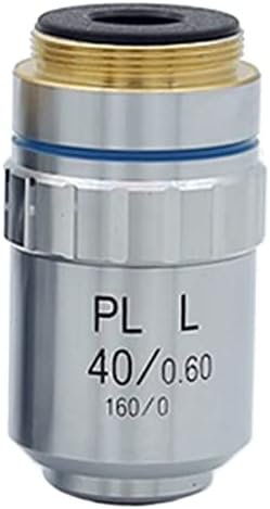 Kit de acessórios para microscópio Lente objetiva achromática 5x 10x 20x 40x 50x 60x 80x 100x Microscópio 20,2 mm/rms Microscópio lâminas