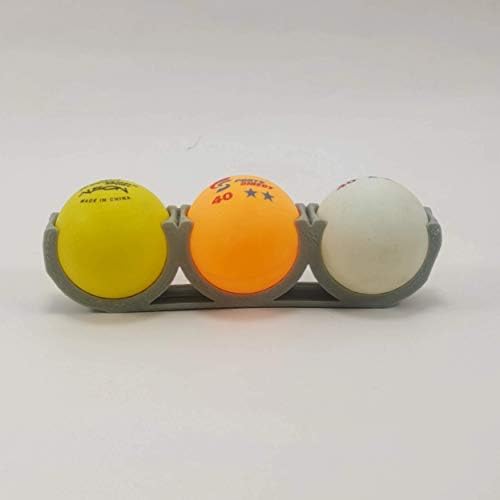 Tênis de mesa Pingue -pongue suporte/montagem para 3 bolas: ajuste do parafuso