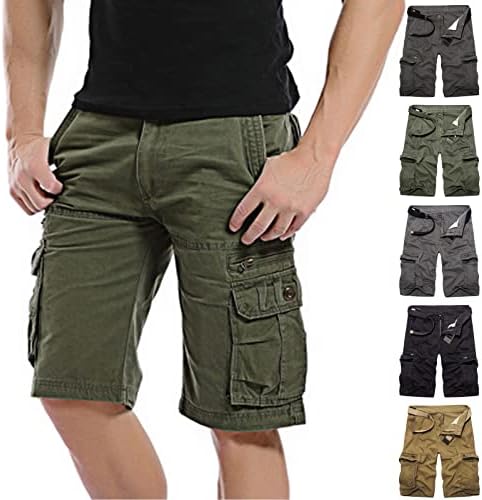 Shorts de carga masculinos de fogo de fogo ripstop shorts leves rápidos seco de caminhada respirável calça de moletom ao ar livre shorts de praia