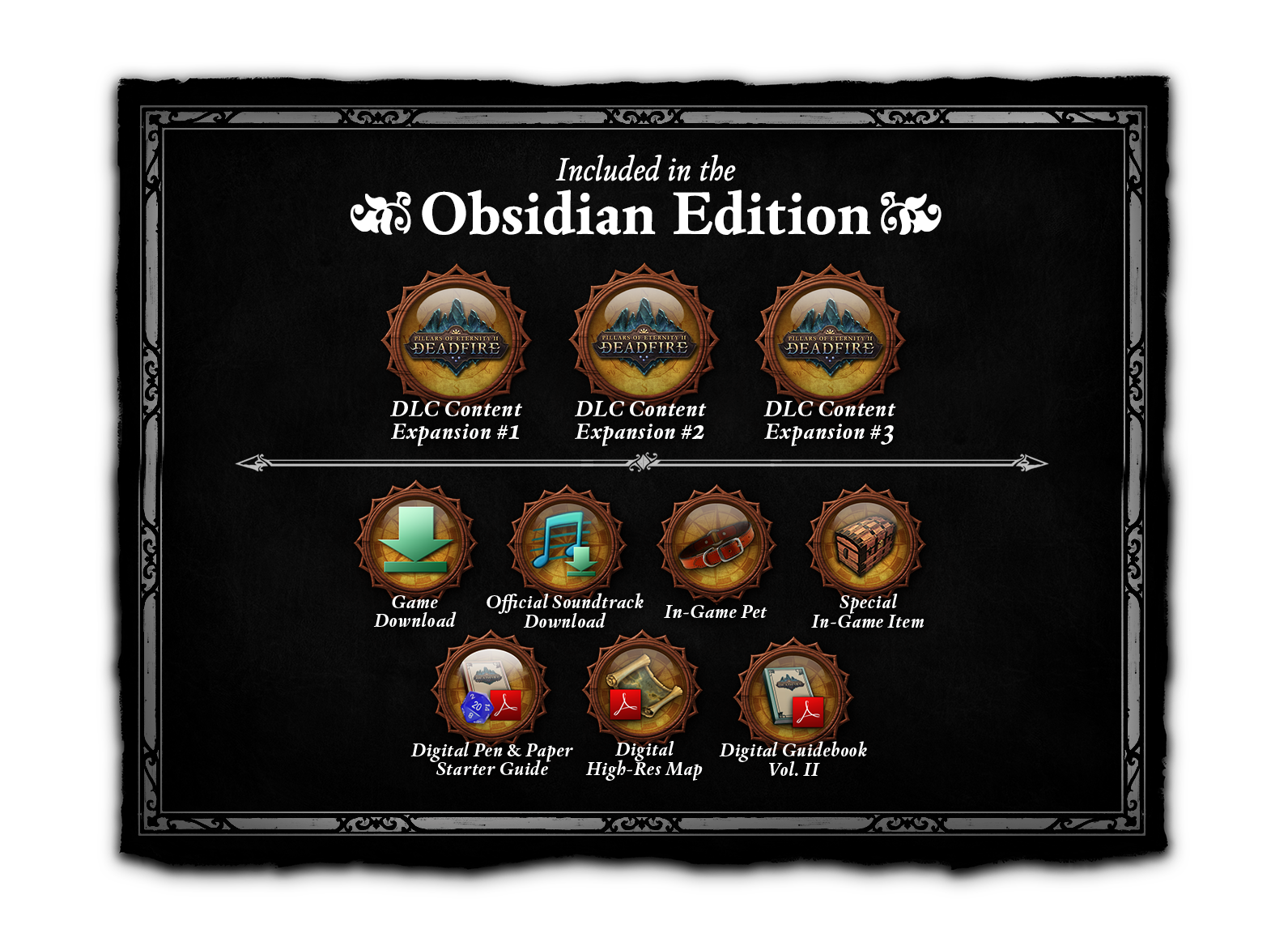 Pilares da Eternidade II: Deadfire - Edição Obsidian [Código de jogo online]