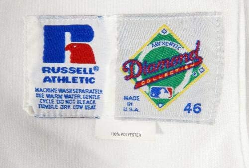 1995 Milwaukee Brewers Sid Roberson 51 Game usado Jersey White - Jerseys MLB usada