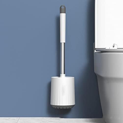Escova de vaso sanitário silicone pincel house banheiro doméstico sem canto morto de canto de canto pendurado na maçaneta
