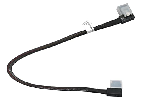 RVQIL Mini SAS para Mini Sas Cable, SFF-8087 para SFF-8087, Anjo direito para a esquerda Angel 13 Ft Cable Cable Male Cord for