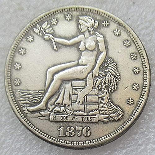 Moedas errantes nos EUA Morgan Dollar Cópia estrangeira Coin 47