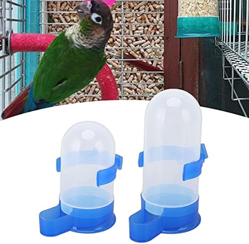 Alimentador de pássaros automático, alimentador de água de pássaro para animais de estimação, dispensador automático de água