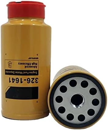 Separador de água combustível 326-1641 filtro de óleo 1R-0771 Compatível com Caterpillar 345C/345D/349D/349D2/365C/385C Escavagadora