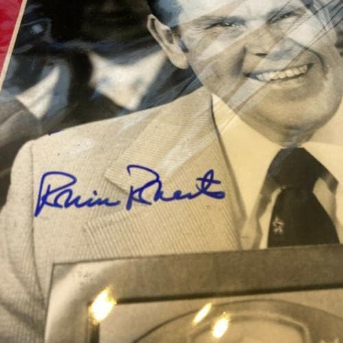 Robin Roberts assinou a foto de indução do Hall da Fama Autografada - fotos autografadas da MLB