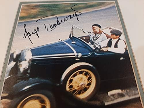 Faye Dunaway com Warren Beatty assinou Bonnie & Clyde assinado 14x16 Photo Display
