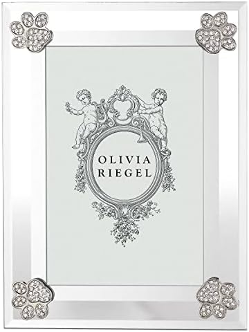 Olivia Riegel Paw Print Photo Frame de 4 polegadas por 6 polegadas