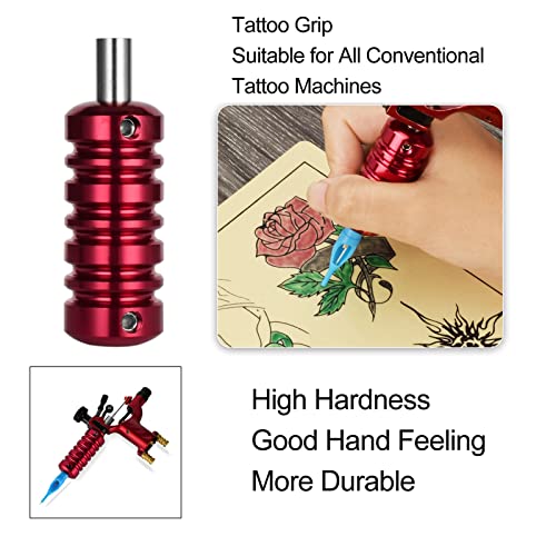 Conjunto de máquina de tatuagem para pedal - kit de ferramentas de tatuagem de clipes iniciantes para iniciantes e prática