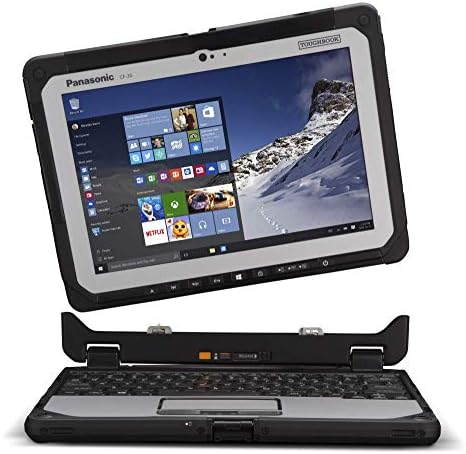 Panasonic ToughBook CF-20, 10.1 Multi Touch, 1920x1200, M5-6Y57@1.1GHz, 8 GB de RAM, 256 GB SSD, Wi-Fi, Bluetooth, Webcam, câmera traseira, teclado de retroilumação emissiva, leitor de barro