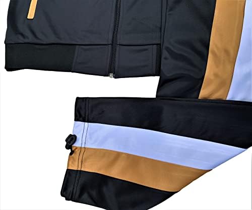 Richmond Hill Men's Tracksuit Classic Activewear Full Zip Track Jacket & Track Pants Treno de corrida