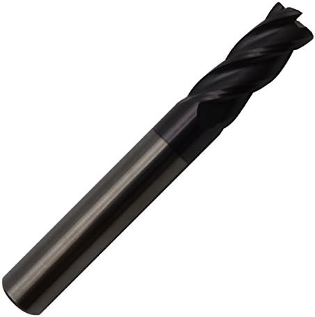 Bestoon 4R0,5 mm Raio de canto Mills de extremidade HRC45 Ferramentas de corte de carboneto revestidas com flautas 4