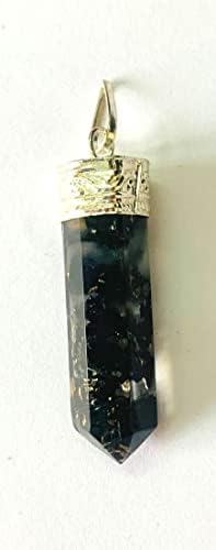Crystalmiracle Black Turmaline Orgonite Pingente Cura Cristal Cristal Acessório de Moda Menina Mulheres Presente