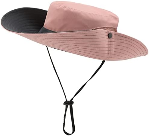 Chapéu do sol do sol feminino Proteção UV Mesh dobrável Mesh largo Caminhando o chapéu de pesca de rabo de cavalo
