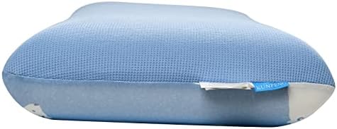 Humkomj Novo travesseiros de espuma de memória de atualização 1 pacote com travesseiros macios e de suporte, travesseiros de travesseiros ajustáveis ​​para o estômago das costas e os travesseiros de espuma de memória de gel de sono Si-de