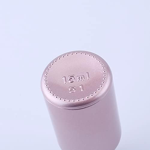 Jydqm 10pcs 10ml garrafa de gotas de gotas de vidro rosa vazio Contêiner de embalagem de embalagem
