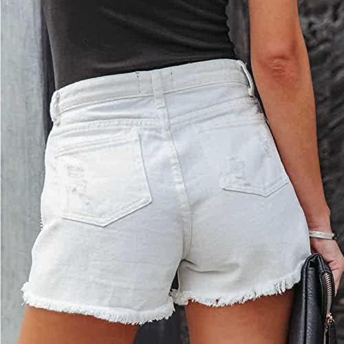 2023 shorts quentes de verão shorts jeans para mulheres casuais subir midrety jeans shorts dobrados hem curvilínea curvilínea jeans