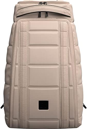 DB Journey The Hugger Backpack | Fogbow bege | 30L | Estrutura sólida, abrindo totalmente o compartimento principal, sistema