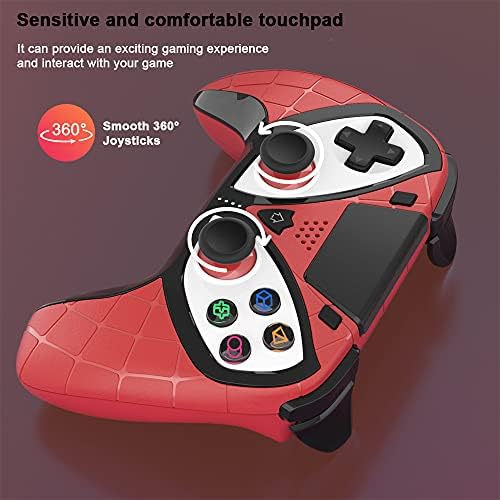 Controlador de jogos sem fio para PS4, Geeklin sem fio gamepad joystick remoto para ps4/ps3/android/iOS/pc com joystick atualizado,