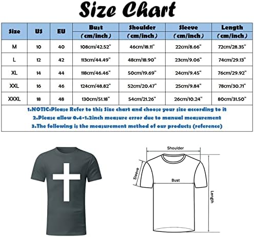 XXBR Mens Soldado Manga curta T-shirts Summer Fé Jesus Cross Print Tops Running Workout Sports Crewneck camisetas