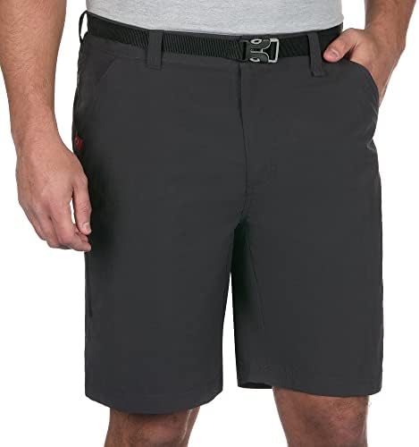 O American Outdoorsman Mens Hounding Shorts com cinto embutido ideal para todas as atividades ao ar livre
