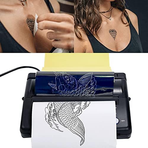 Transferir estêncil Copier Printer - Impressora de estêncil de autentador com 30pcs transferência de papel transferência