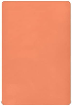 Folha de Playard, folha de berço de coral 03 para colchões de berço e criança padrão, 28x52 polegadas