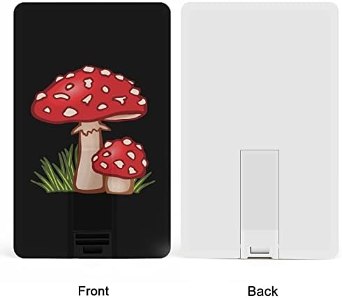 Cogumelos mágicos usb flash drive cartão de crédito design USB unidade flash de memória personalizada stick stick 64g