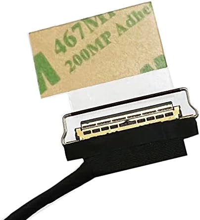 JINTAI FHD LCD LVDS Tela do cabo LED Linha de vídeo Fio de 30 pinos e uma substituição de 50 pinos para Lenovo ThinkPad