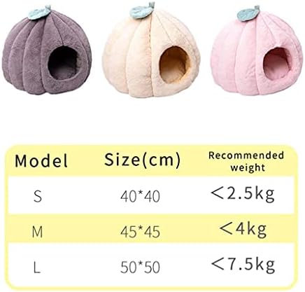 Slatiom Bed Bed Cats House Chat Puppy Nest With Mat Pet Sleep Cushion Kitten Cave Cave Kennel Mattress